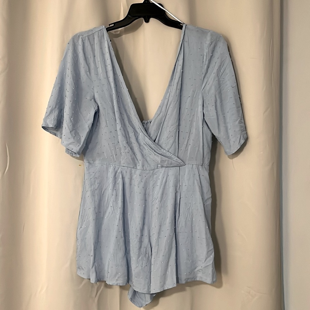 Light blue Romper